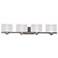 Pacifica Collection 33 1/2" Wide Four Light Bathroom Fixture