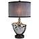 Pacifica Wave Silver Table Lamp