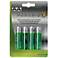 Pack of 4 Solar AA Rechargeable Batteries