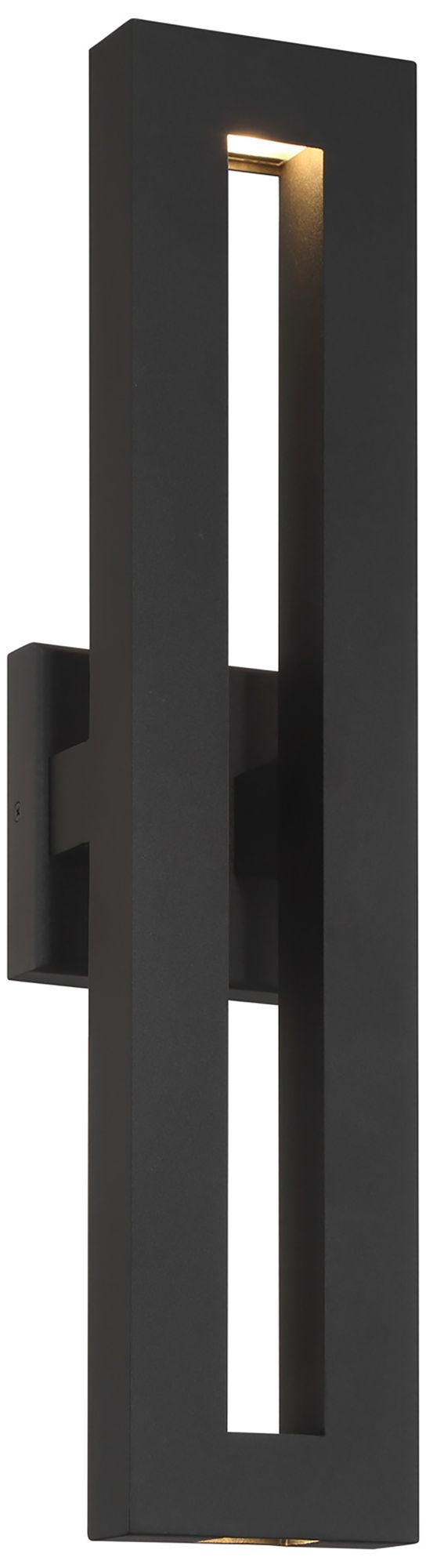 Image 2 Paddock 22" high Sand Coal LED Outdoor Wall Light