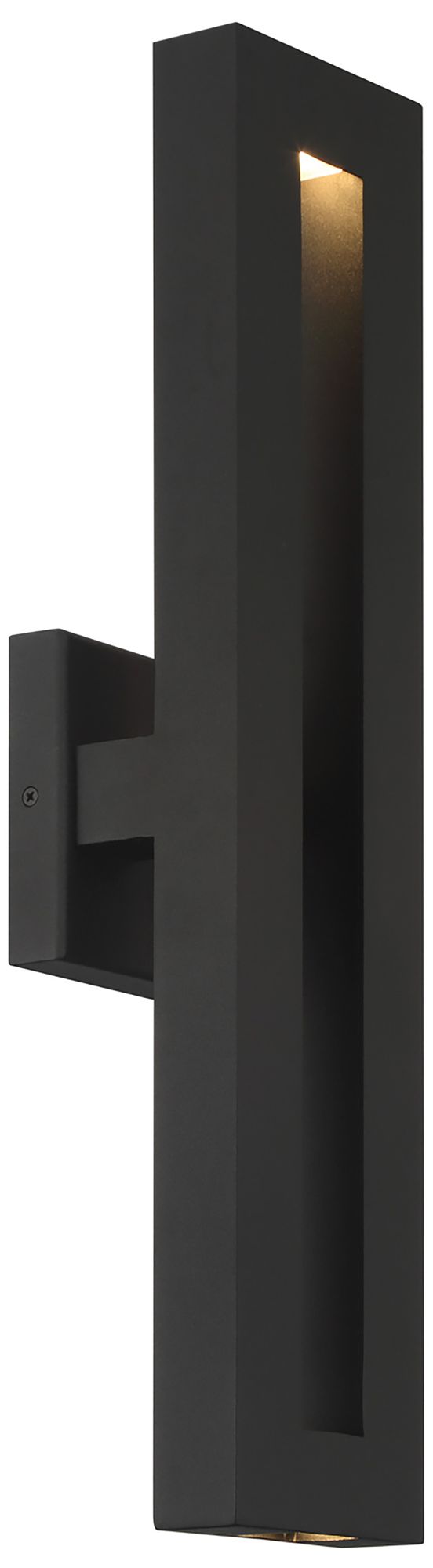 Image 3 Paddock 22" high Sand Coal LED Outdoor Wall Light more views