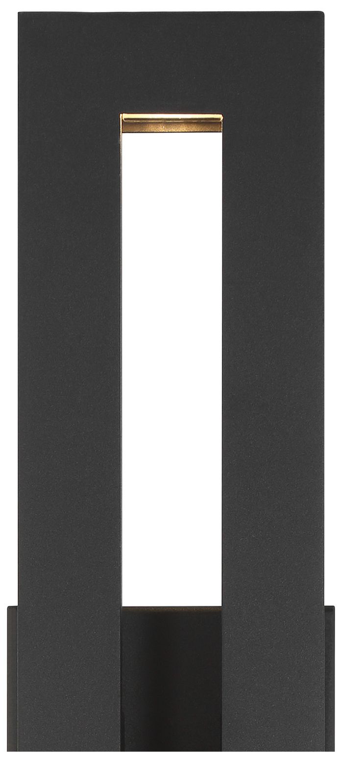 Image 4 Paddock 22" high Sand Coal LED Outdoor Wall Light more views