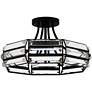 Thumbnail4 of Padilla 4-Light Matte Black Semi-Flush Mount Light more views