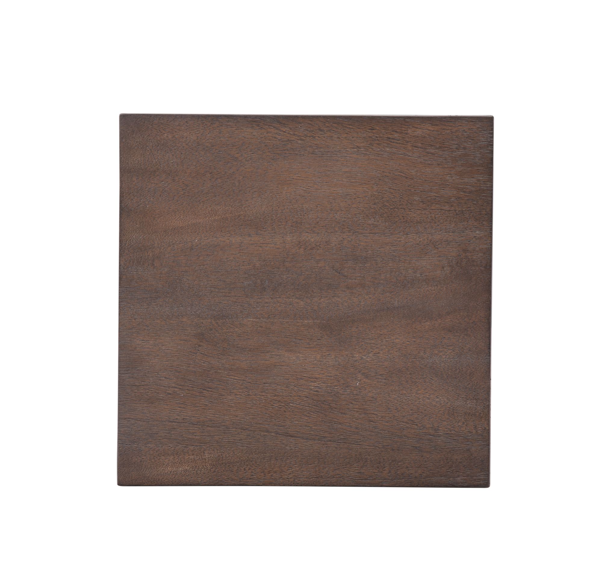 Image 6 Padula 18" High Dark Brown Square End Table more views