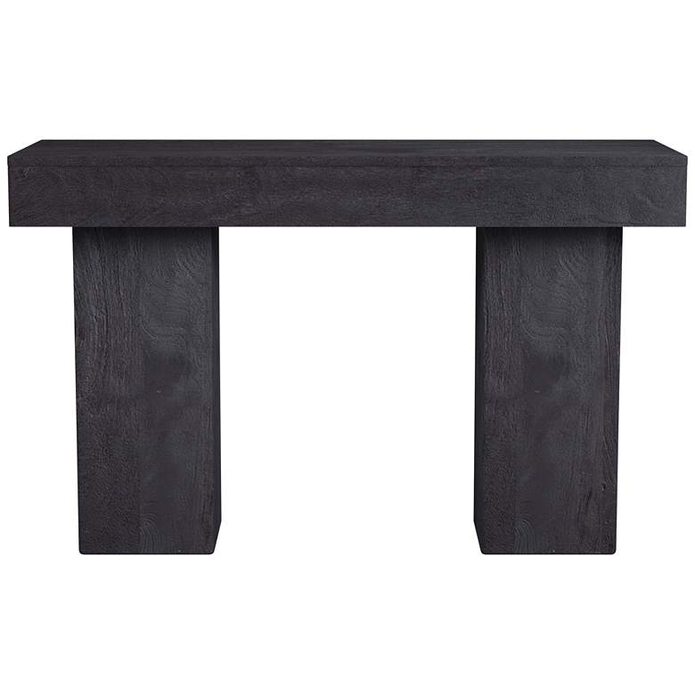 Image 1 Padula 30 inch Dusty Black Console Table