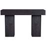 3_Padula 48" Wide Matte Black Wood Rectangular Console Table