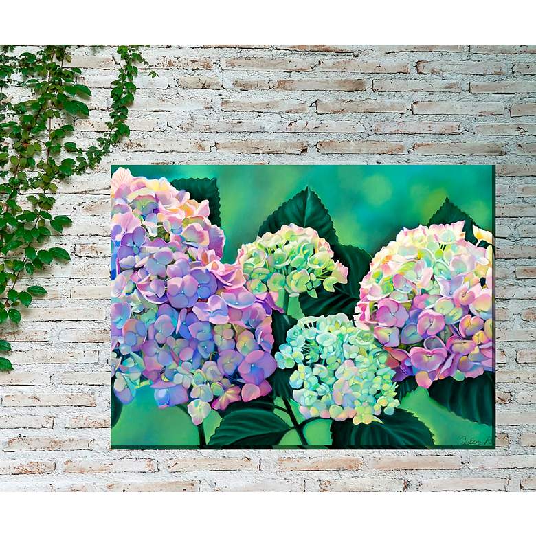 Image 4 Pageantry 40" Wide All-Weather Outdoor Canvas Wall Art more views