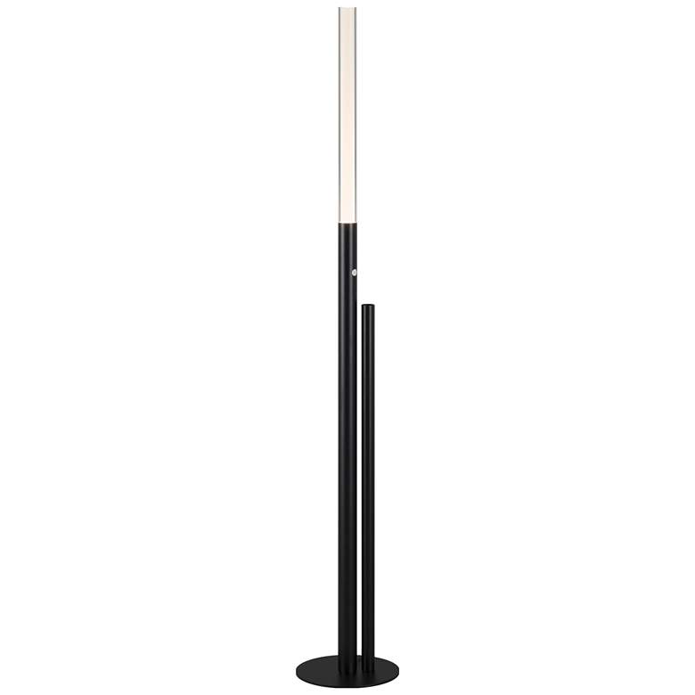 Image 1 PageOne Lighting Leona 7.9" Matte Black LED Floor Lamp