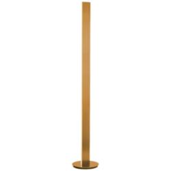 PageOne Prometheus 59 3/4&quot; High Brushed Gold Modern LED Floor Lamp