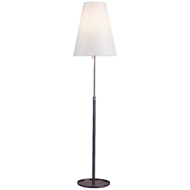 Image 1 PageOne Ringo 72 1/2" Cream White Deep Taupe Modern Floor Lamp