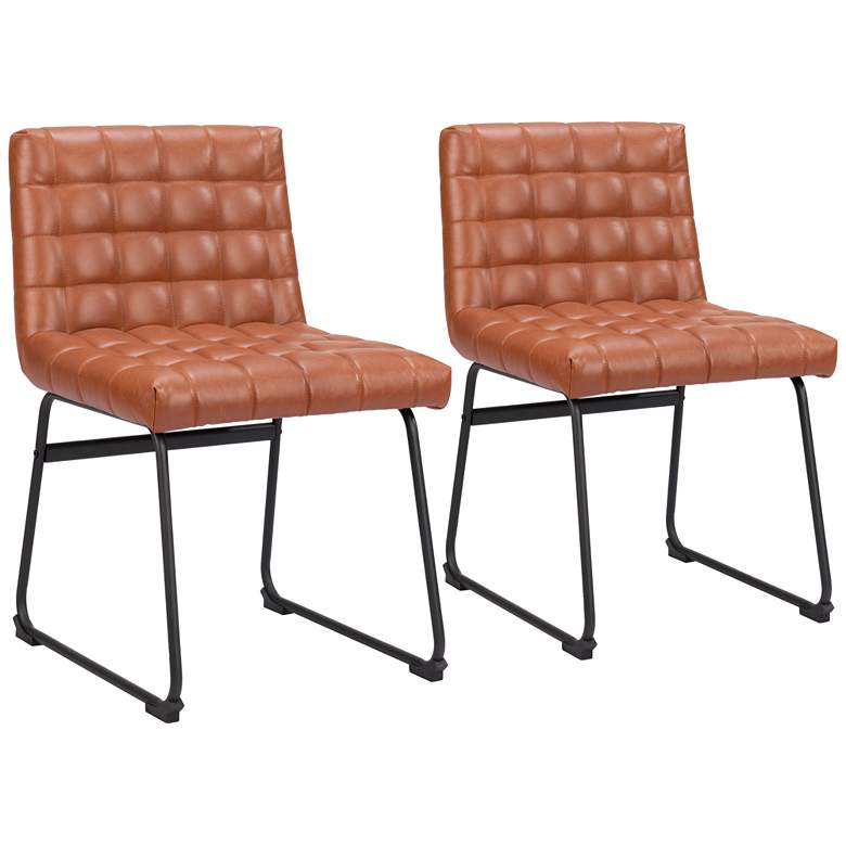Image 1 Pago Dining Chair (Set of 2) Brown