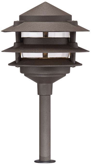 Image 2 Pagoda 12-Piece Complete Outdoor LED Landscape Lighting Set more views