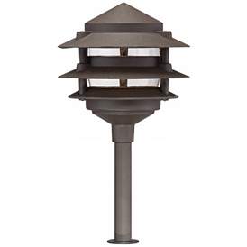 Image2 of Pagoda 12-Piece Complete Outdoor LED Landscape Lighting Set more views