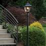 Watch A Video About the Pagoda Black Solar LED Outdoor Post Light