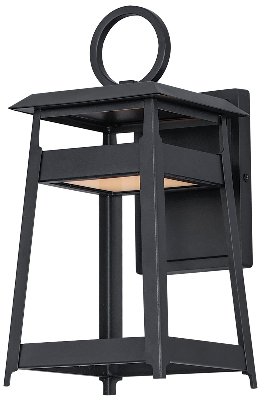 Pagoda LED Outdoor Sconce - Black