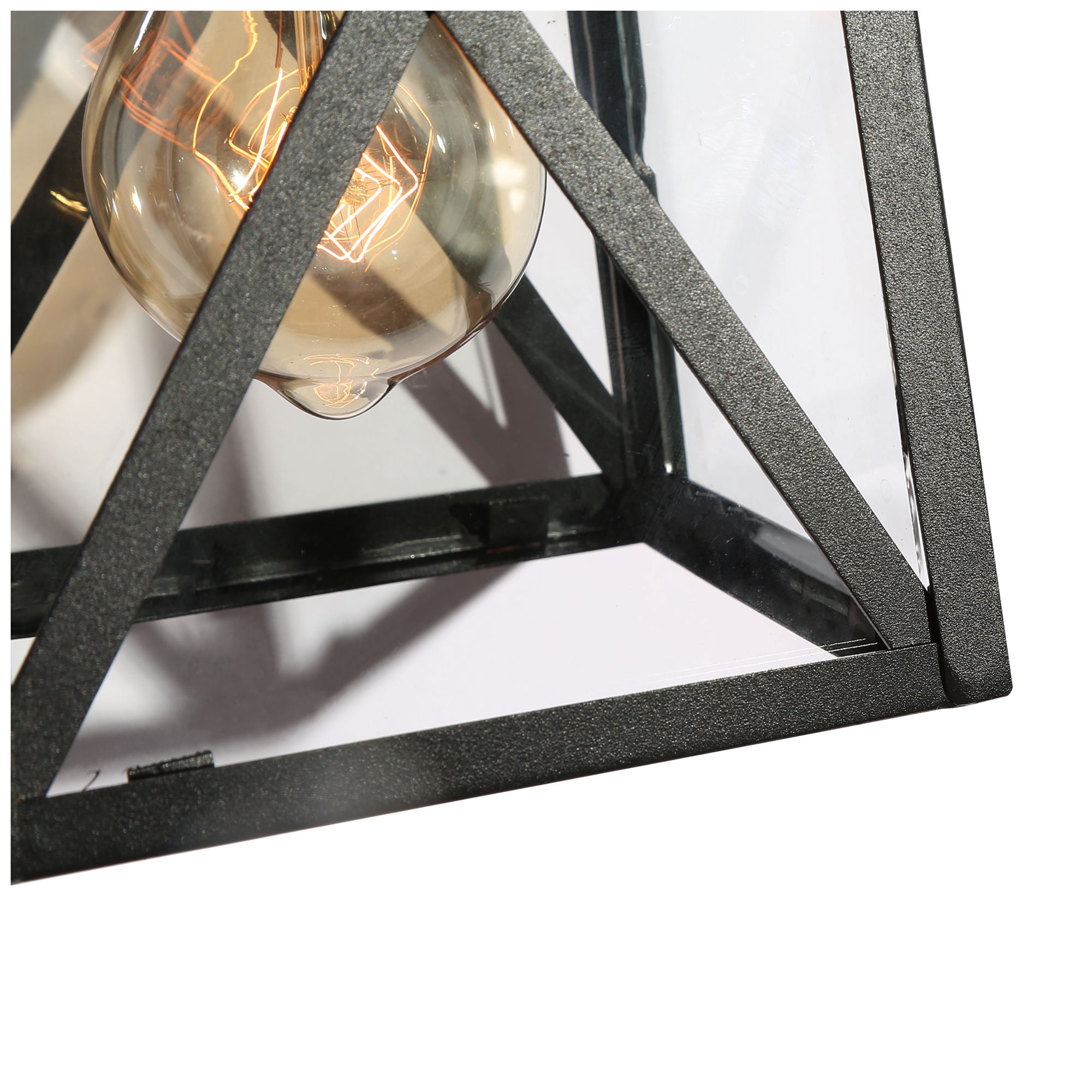 Image 4 Pahcy 8.7" High Black Glass Outdoor Wall Light more views