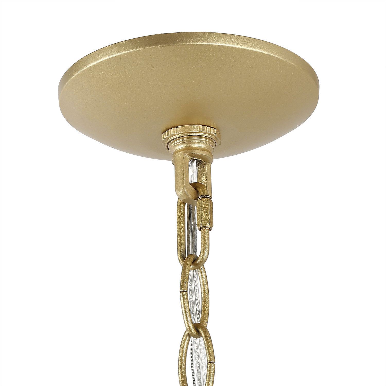 Image 5 Paige 12 1/2" Wide 3-Light Gold Metal Clear Glass Bowl Pendant Light more views