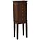 Paige Cherry 2-Drawer Jewelry Armoire