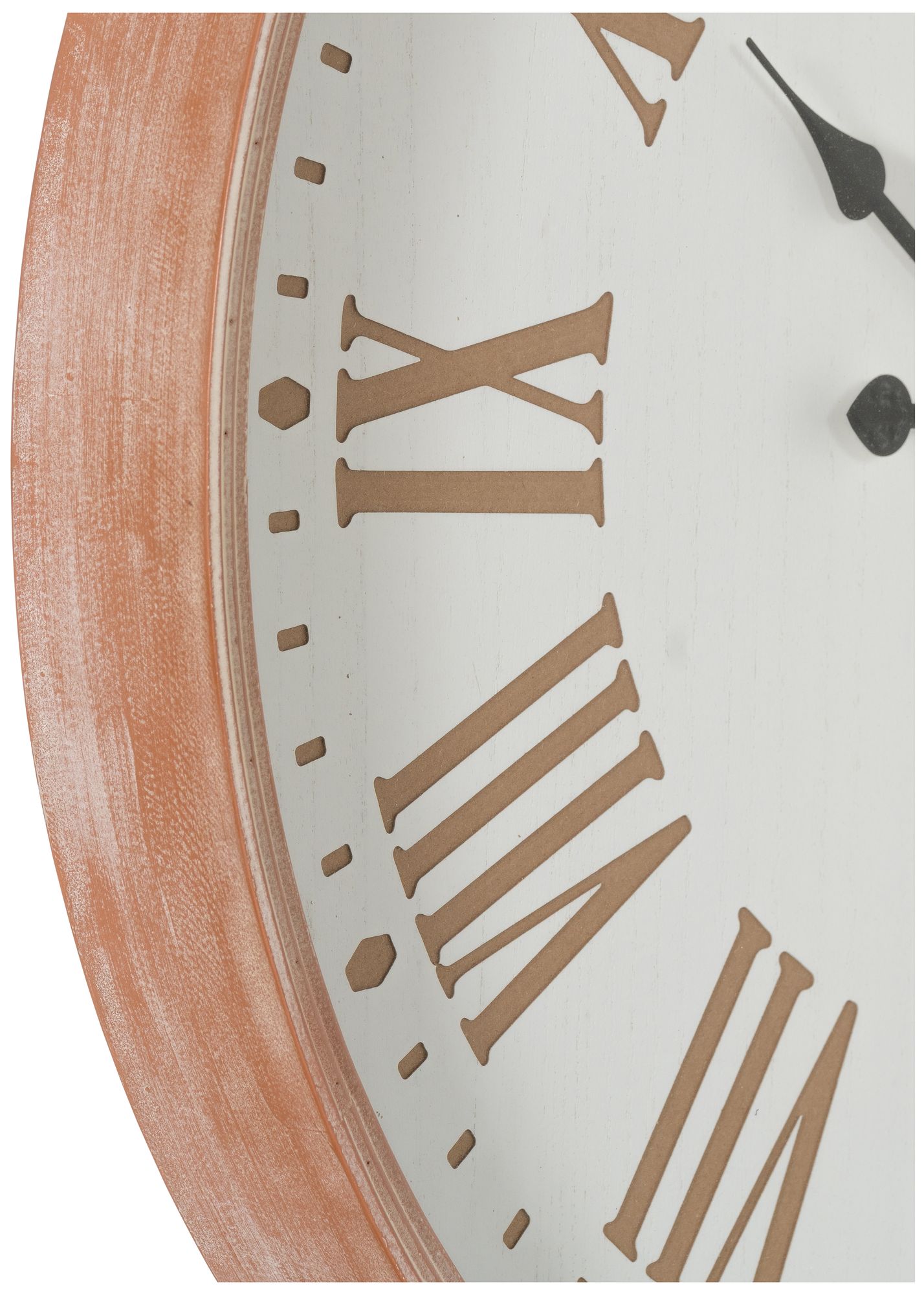 Paige Natural Wall Clock - #DR756 | Lamps Plus