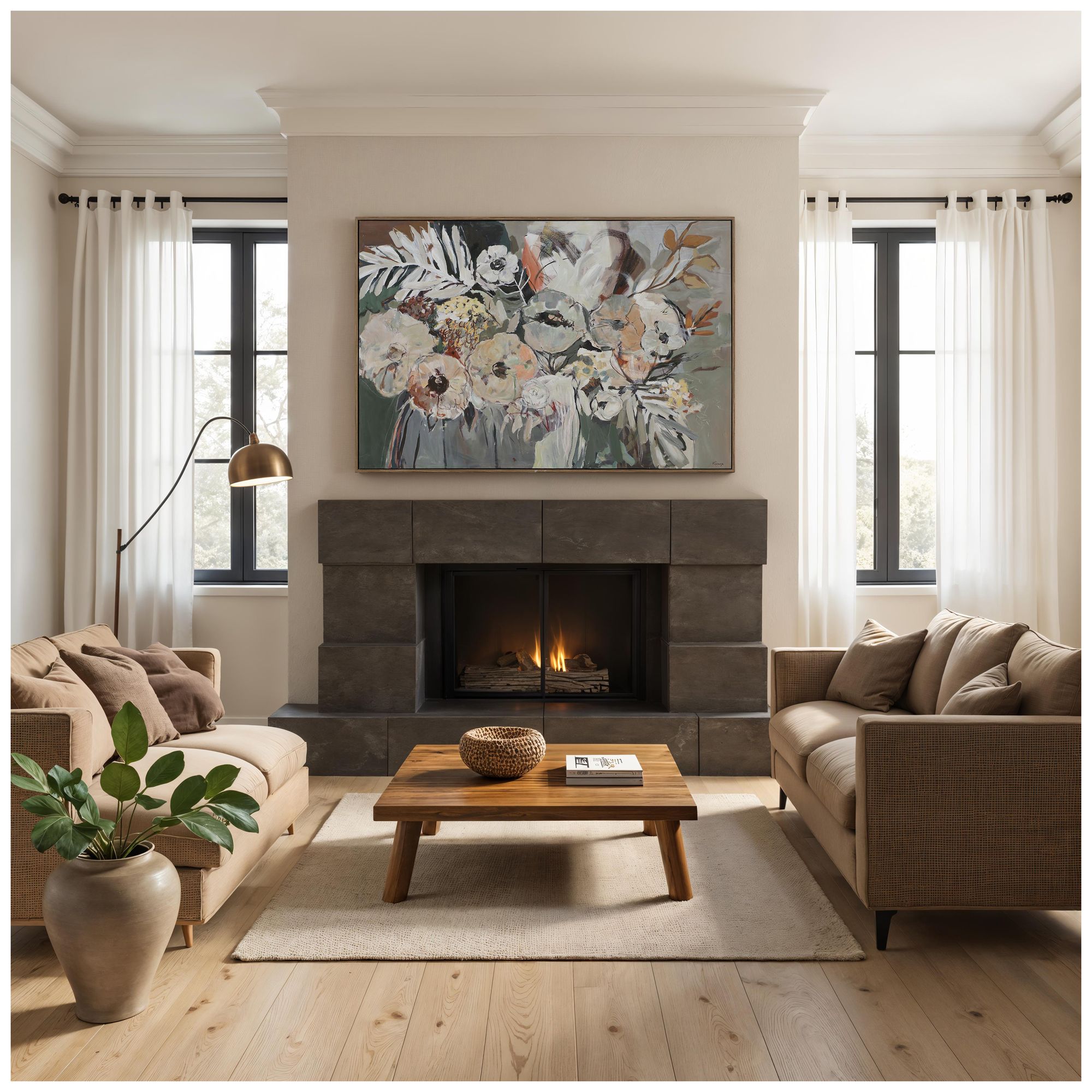 Image 4 Paine 40" H x 60" W Canvas Art more views