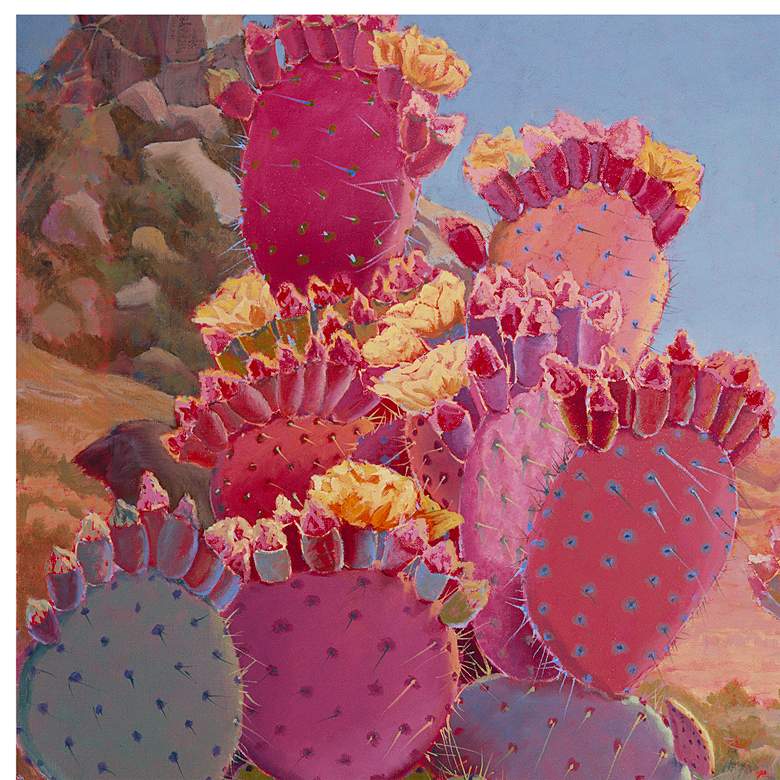 Image 2 Painted Desert 40" High All-Weather Outdoor Canvas Wall Art more views