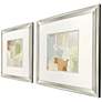 2_Painted Sketch 23"W x 23"H Framed Art Set of 2 more views
