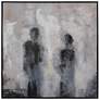 2_Painting II 39.37"W x 39.37"H Multi Color Framed Canvas Wall Art