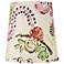 Paisley Floral Cone Lamp Shade 8x10x11.5 (Spider)