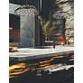 2_Pakuna 20" Wide Black LED Pendant more views