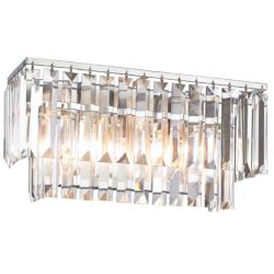 Palacial 15&quot; Wide 2-Light Vanity Light - Polished Chrome
