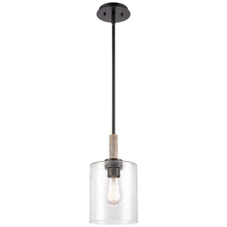 Image 1 Paladin 7" LED Mini Pendant - Matte Black - Seedy Shade