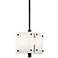Paladino 10 1/2" Wide Old Bronze Cube Mini Pendant Light