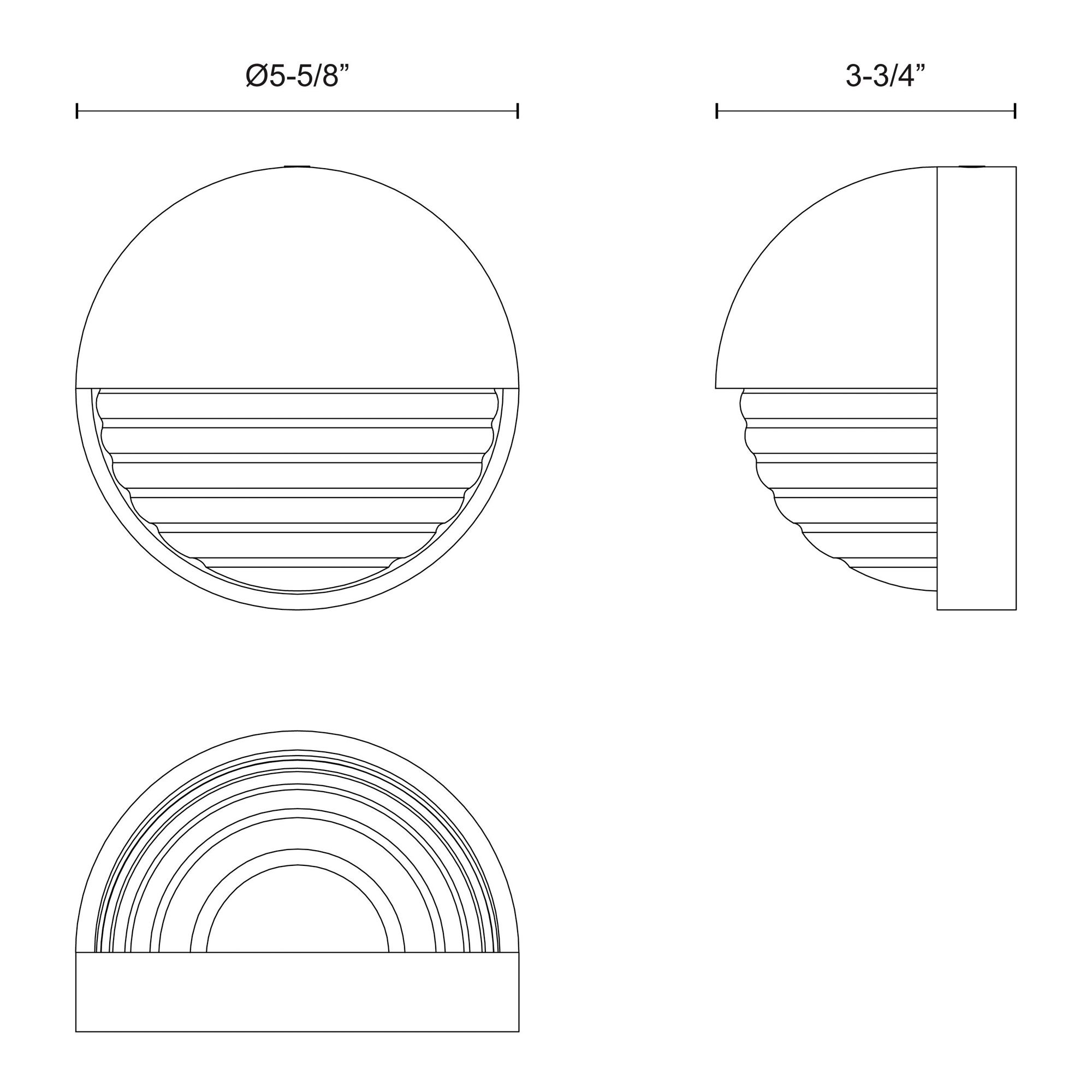 Image 6 Palais 5 3/4" High Vintage Brass LED Wall Sconce more views