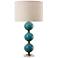 Palawan 31 1/4" Turquoise Blue Ceramic Table Lamp