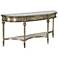 Palazzina Champagne Silver Wood Console Table