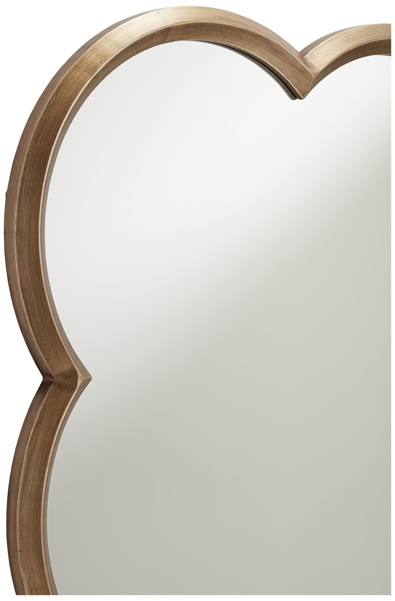 Palazzo Gold 30" x 30" Clover Framed Wall Mirror 87X02 Lamps Plus