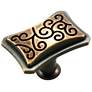Palermo Brushed English 1 3/4" Wide Rectangular Cabinet Knob