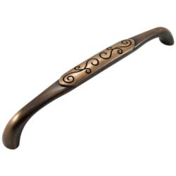 Palermo Brushed English Metal 8 1/2" Wide Cabinet Pull