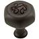 Palermo Oil-Rubbed Bronze 1 1/4" Wide Hexagon Cabinet Knob