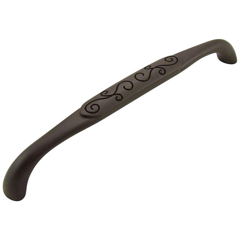 Image 1 Palermo Oil-Rubbed Bronze Metal 8 1/2" Wide Cabinet Pull