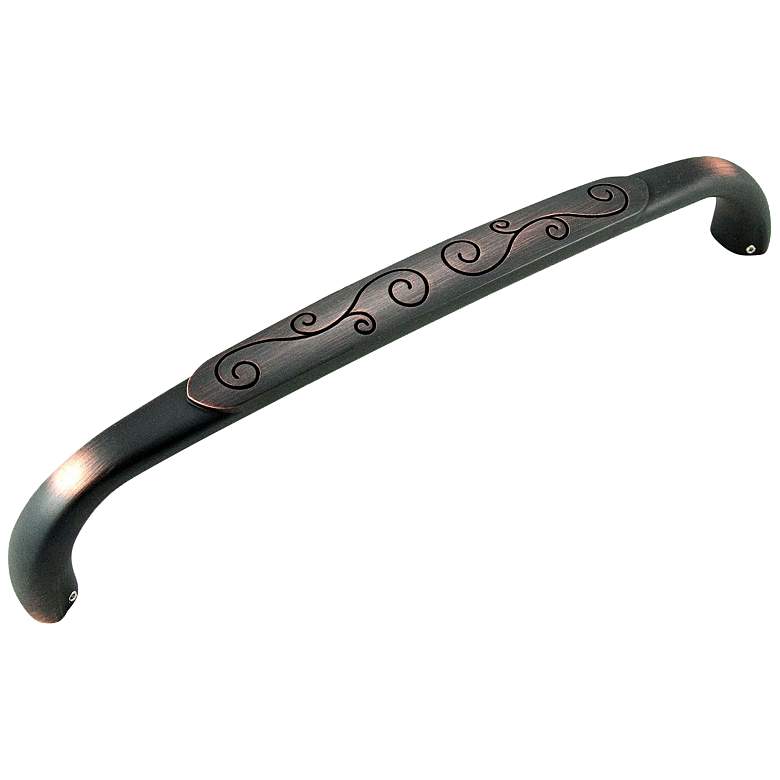 Image 1 Palermo Valencia Bronze Metal 12 3/4" Wide Appliance Pull