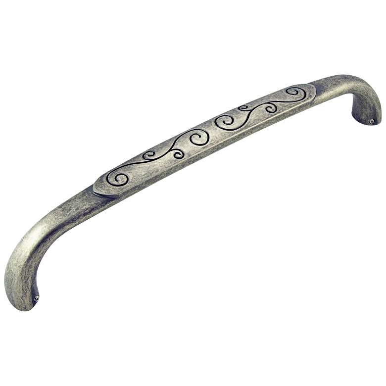 Image 1 Palermo Weathered Nickel Metal 12 3/4" Wide Appliance Pull