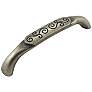 Palermo Weathered Nickel Metal 5 1/2" Wide Cabinet Pull