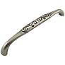 Palermo Weathered Nickel Metal 8 1/2" Wide Cabinet Pull