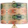3_Palette Knife 33" High Ivory Ceramic Twist Table Lamp more views