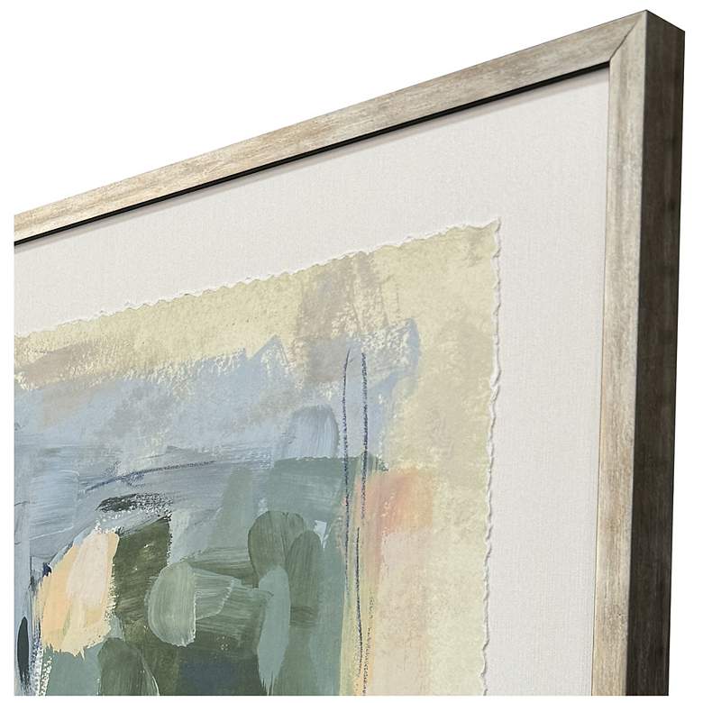 Image 3 Palette Map II 21"W x 25"H Framed Art Set of 2 more views
