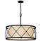 Palisade 29" Wide Aged Pewter Pendant Light