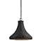 Palisades 16" Wide Bronze and Chestnut Outdoor Pendant Light