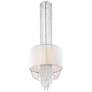 Palisades 39" Wide Chrome and Crystal Modern Chandelier Pendant Light