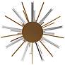 4_Palisades Ave. 24" Wide Antique Brass Ceiling Light more views
